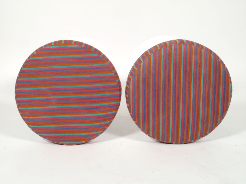 Iron Eero Saarinen Tulip Stools Alexander Girard