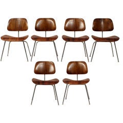 Charles Eames Rosewood DCM's (6)
