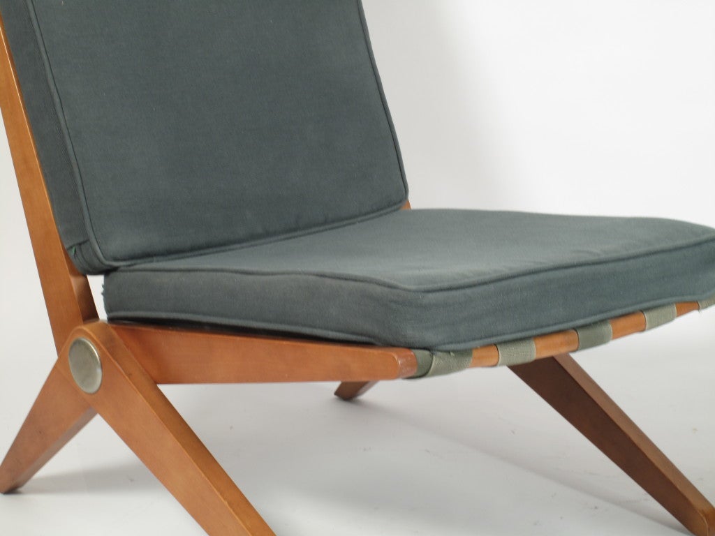 Pierre Jeanneret Scissor Chairs H.G. Knoll 3