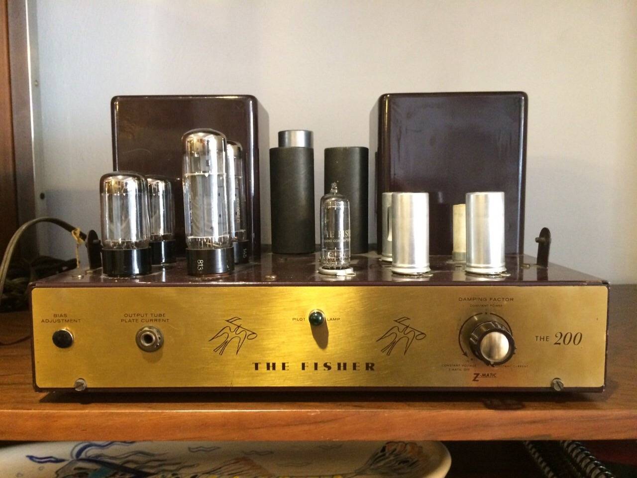 Pair of Tube Amplifiers by The Fisher. Excellent condition, they both work.