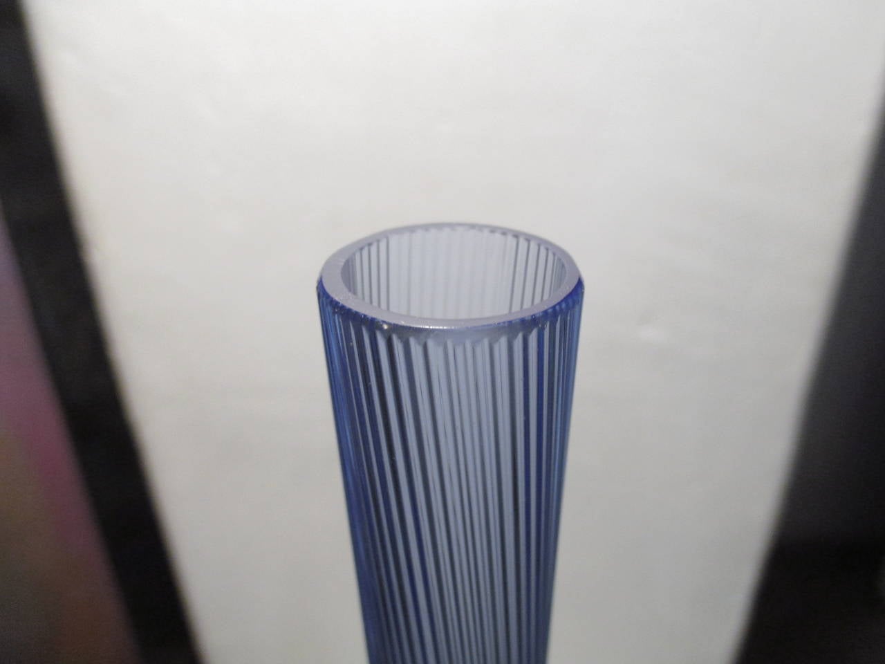 Mid-20th Century Daum France Crystal Vase Signed