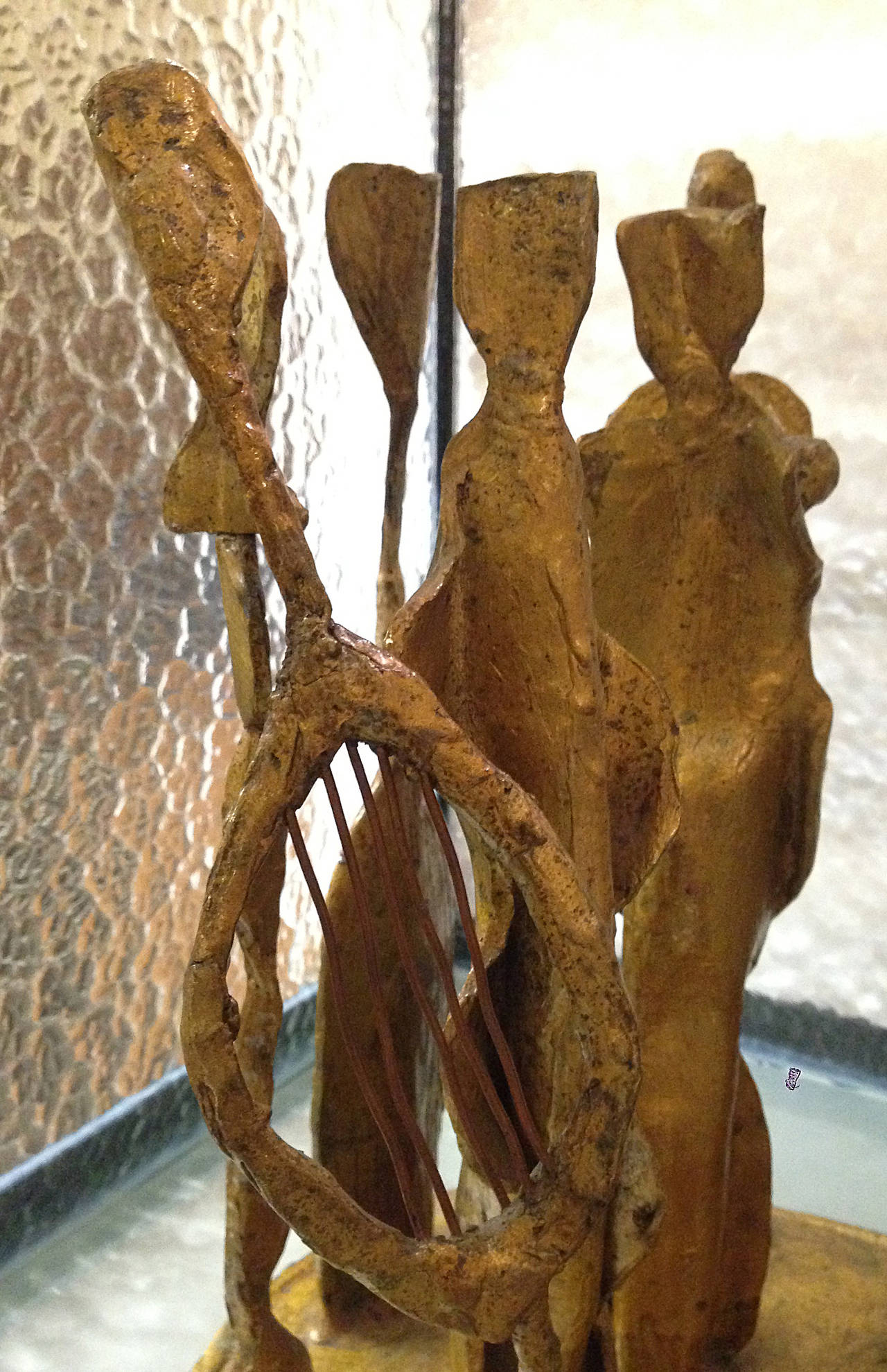 Waldemar Sjölander Solid Bronze Sculpture For Sale 2