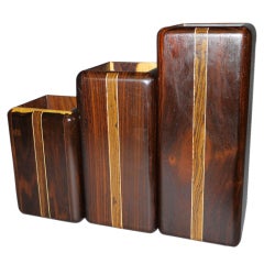 Don Shoemaker Wooden Pot Set