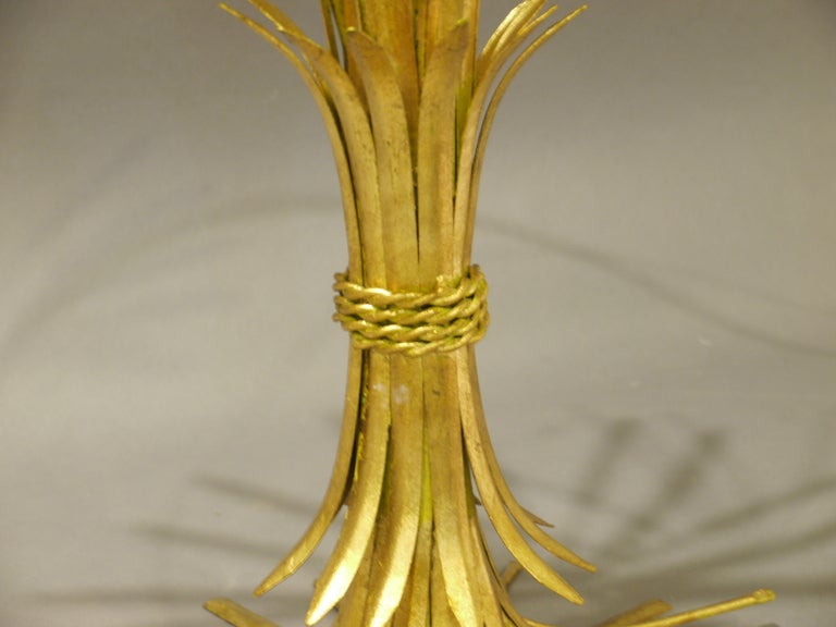 Mexican Arturo Pani Golden Spikes Bronze Coffee Table
