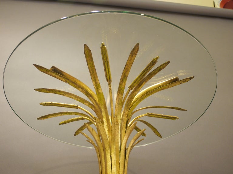 Late 20th Century Arturo Pani Golden Spikes Bronze Coffee Table