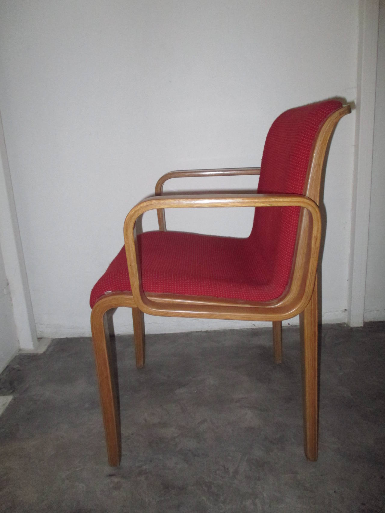 20 Bill Stephens for Knoll Dining Side Chairs at 1stdibs