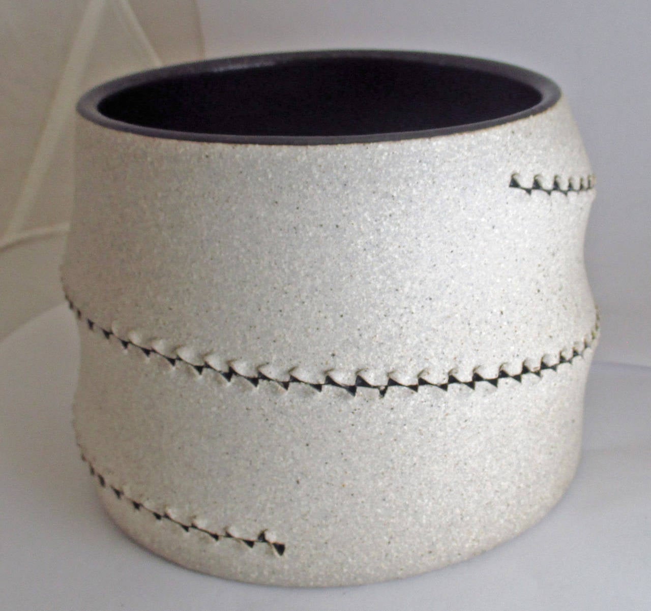 Mexican Gustavo Perez Stoneware Vase 20/50