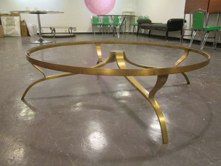 Mexican Arturo Pani Bronze Coffee Table