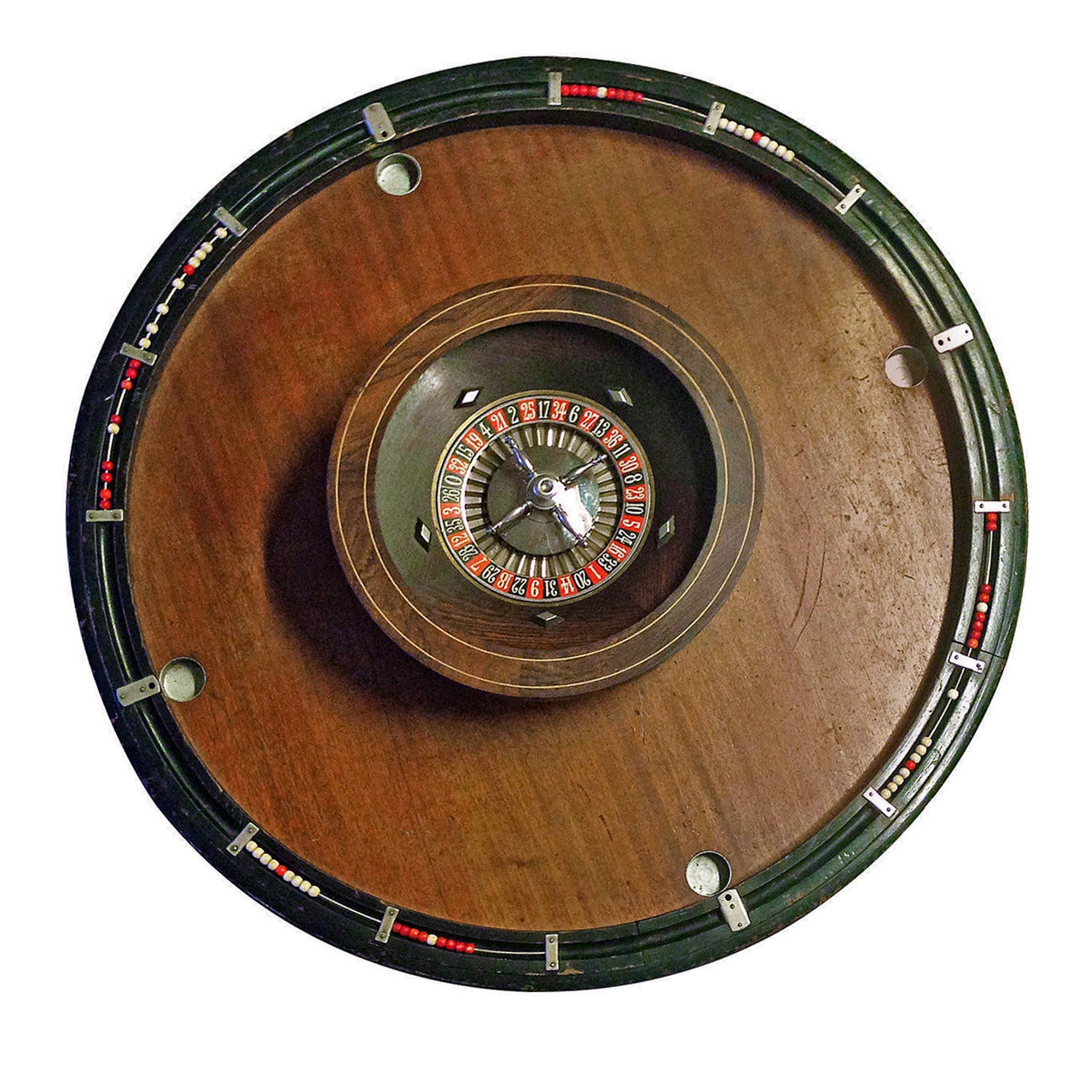 Early 1920's Wooden French Roulette JAL For Sale