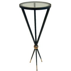 One tall table / base Arturo Pani Ca. 1940
s Bronze Steel