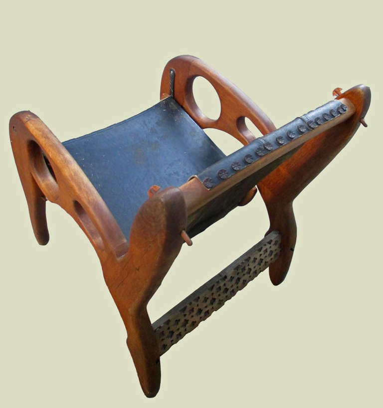 Milieu du XXe siècle Don Shoemaker Sling Chair Early Work