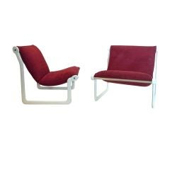 Used Pair of lounge chairs by Morrison and Bruce Hannah