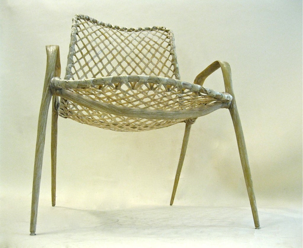 After Harold M. Schwartz, pair of fiberglass chairs. 2