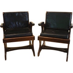 Don Shoemaker, Pair of Cocobolo Chairs
