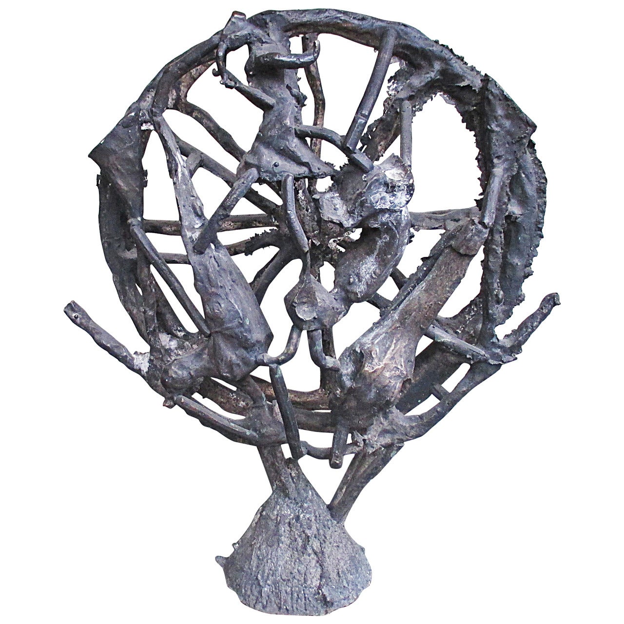 Guillermo Olguín Bronze Sculpture For Sale