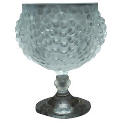 Lalique France Crystal Vase Hand Signed