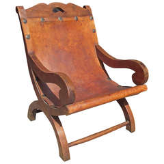Vintage Armchair butaque "Miguelito" Attr. to William Spratling/ Mesa