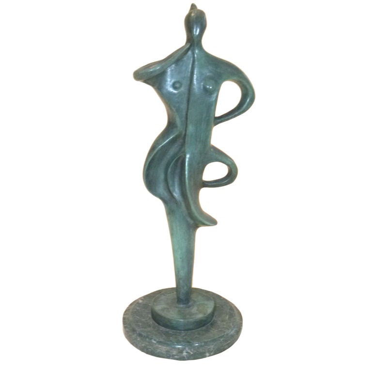 HERIBERTO JUAREZ Bronze sculpture & art book MEXICO