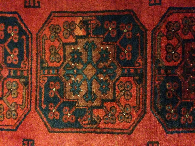 19th Century Antique Turkmen Carpet