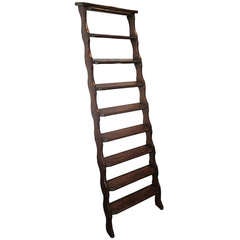 Vintage Arturo Pani wooden ladder