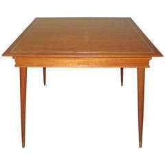 Vintage Arturo Pani Classic Wood Game Table