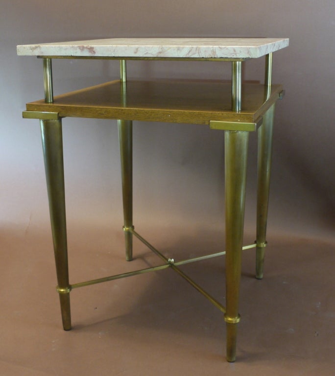 One tall side table by Arturo Pani
Part of a set offered