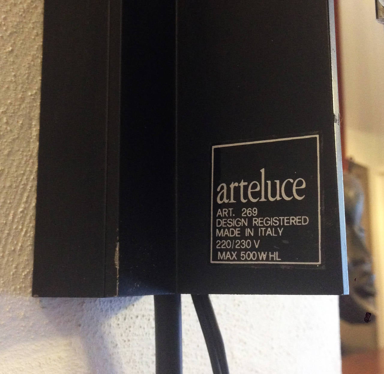 Pair of Sconces by Gino Sarfatti for Arteluce, 1972 In Good Condition In 0, Cuauhtemoc