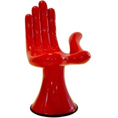 Pedro Friedeberg Composite Fiberglass Hand Chair