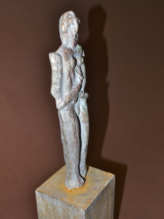Alejandro Santiago Bronze Small Sculpture From 