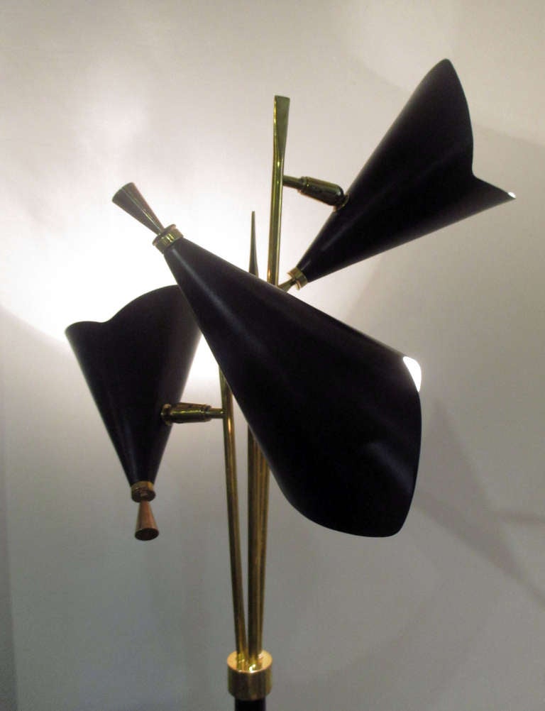 Mexican Lightolier Floor Lamp after Gerald Thurston