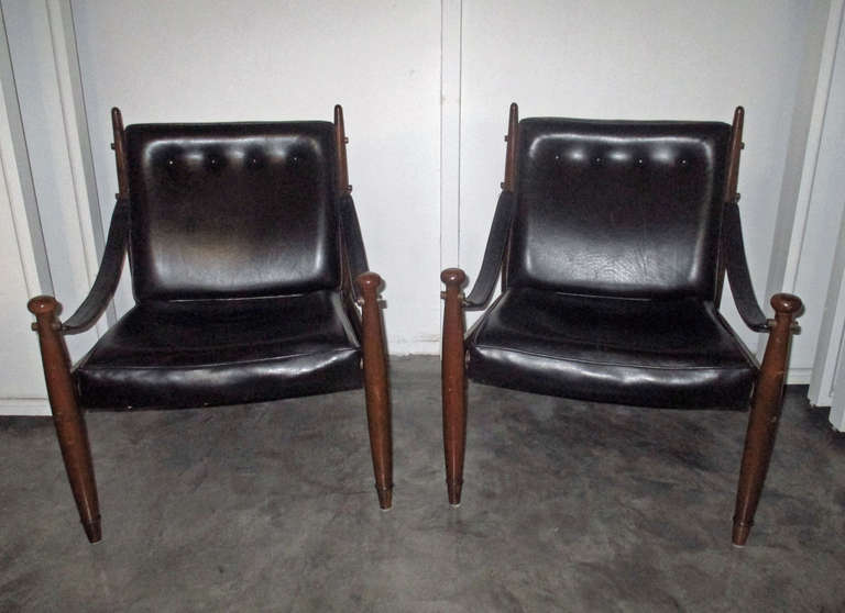 Mexican Pair of Frank Kyle Chairs