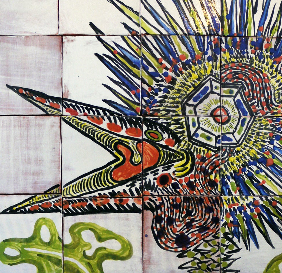 Cisco Jimenez Ceramic Mosaics Mural
