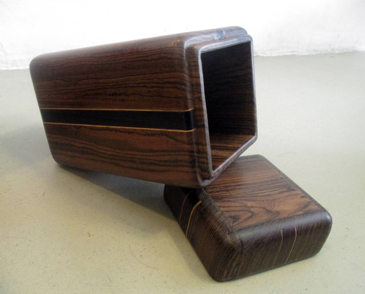 Four Spice Boxes in Cocobolo by Don Shoemaker, circa 1960 2