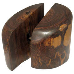 Bookends by Don Shoemaker in Tropical Wood