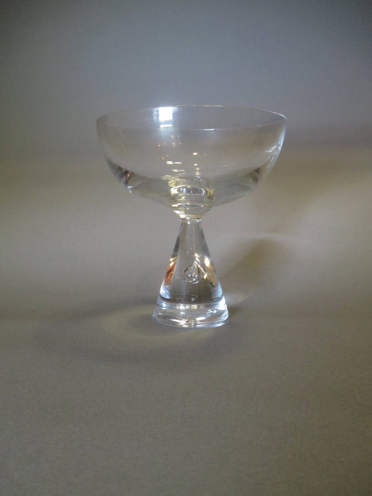 Mid-20th Century Holmegaard Glasses Princess Collection from Denmark