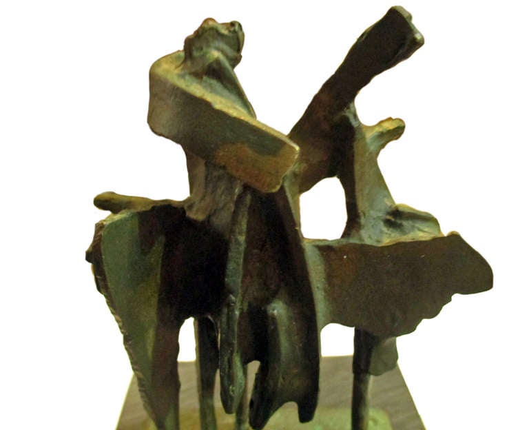 Harold Schwartz Horse Bronce Sculpture Signed Swarz For Sale 4