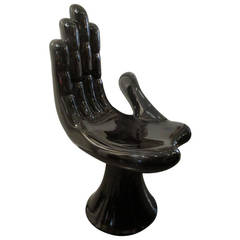 Pedro Friedeberg Hand Chair / Sculpture, Signed