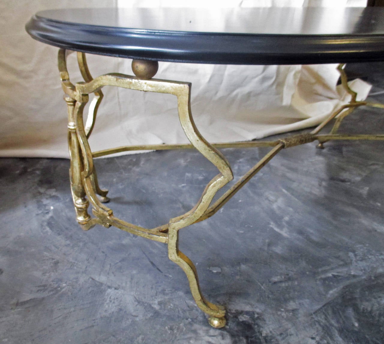 Mexican Arturo Pani Bronze Coffee Table