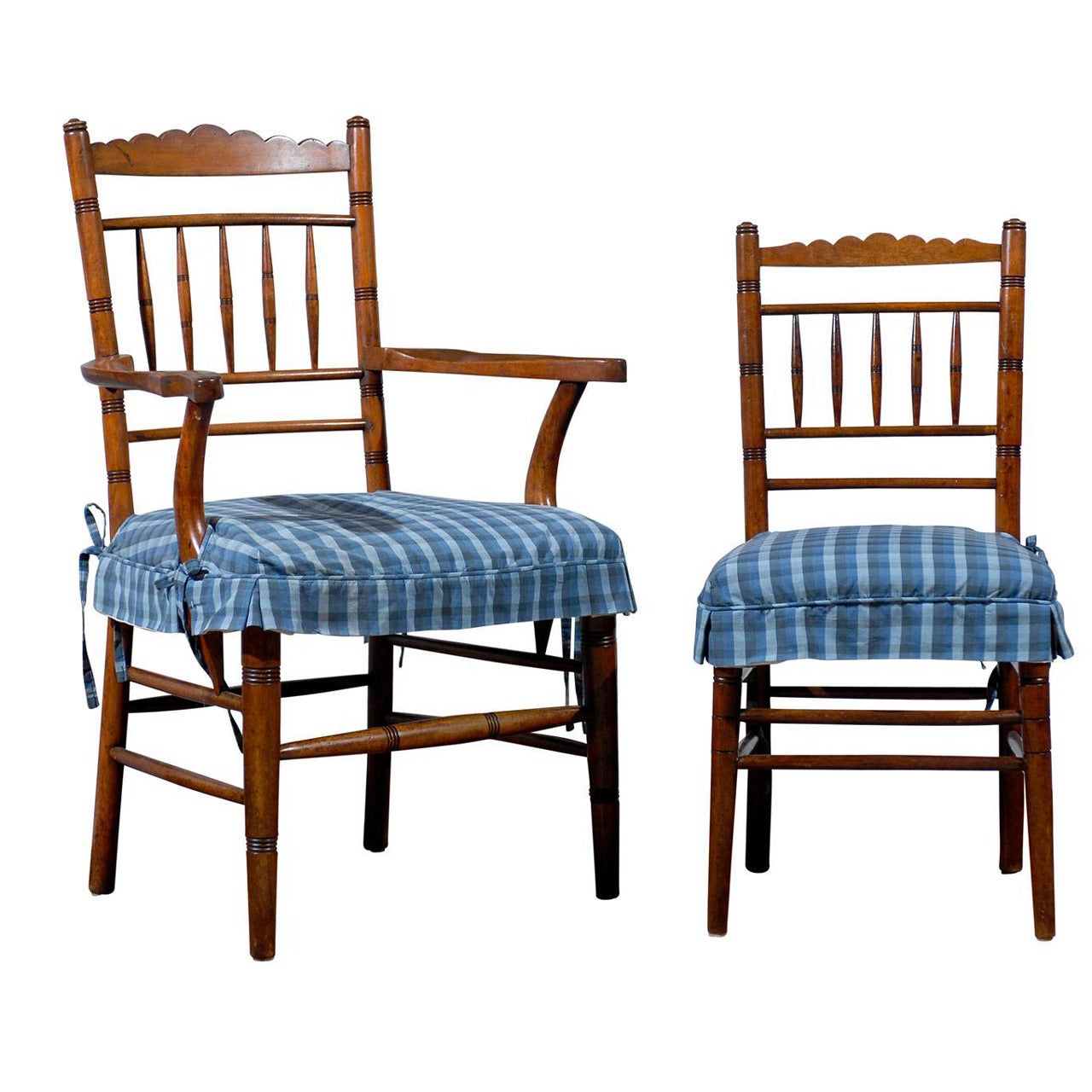 Set of 8 Heirloom Dining Chairs