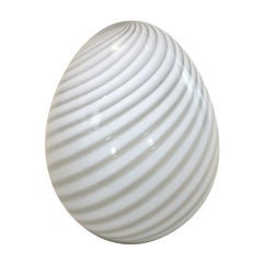 Murano, egg lamp by Venini