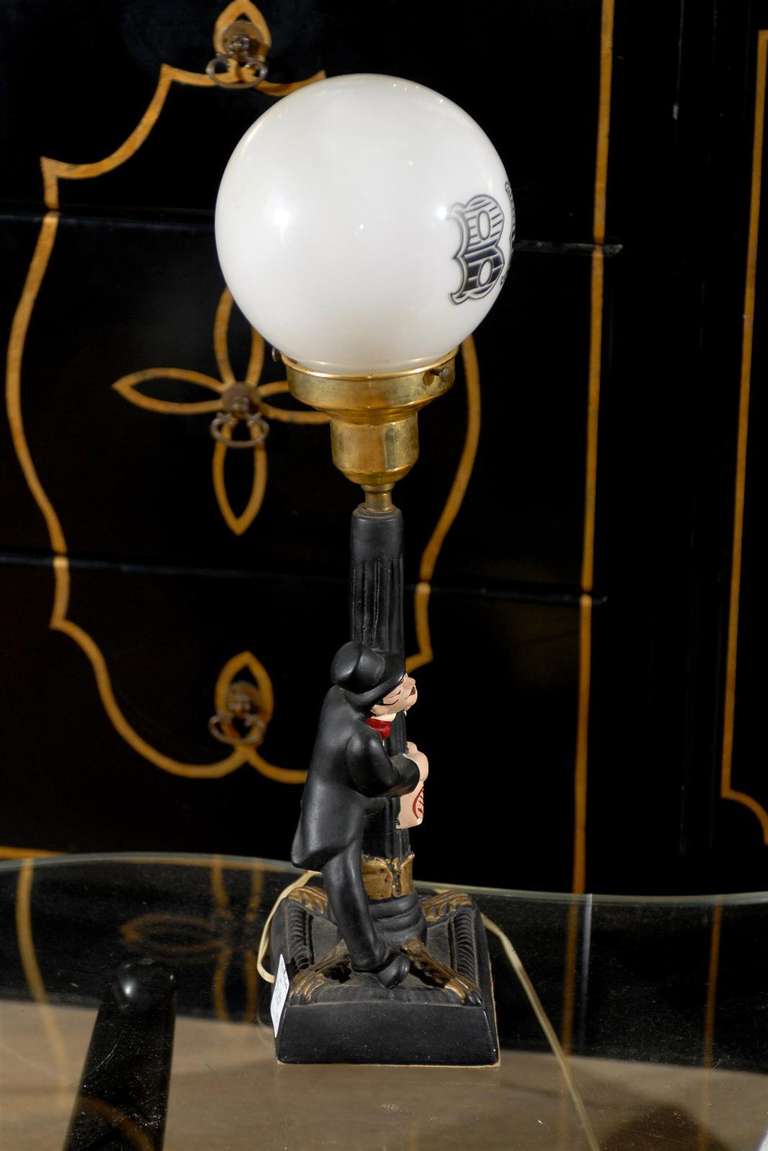Charlie Chaplin Bar Lamp at 1stDibs | charlie chaplin lamp, vintage charlie  chaplin bar lamp