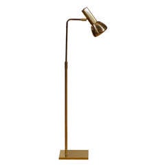 Retro Koch and Lowy Brass Pharmacy Lamp