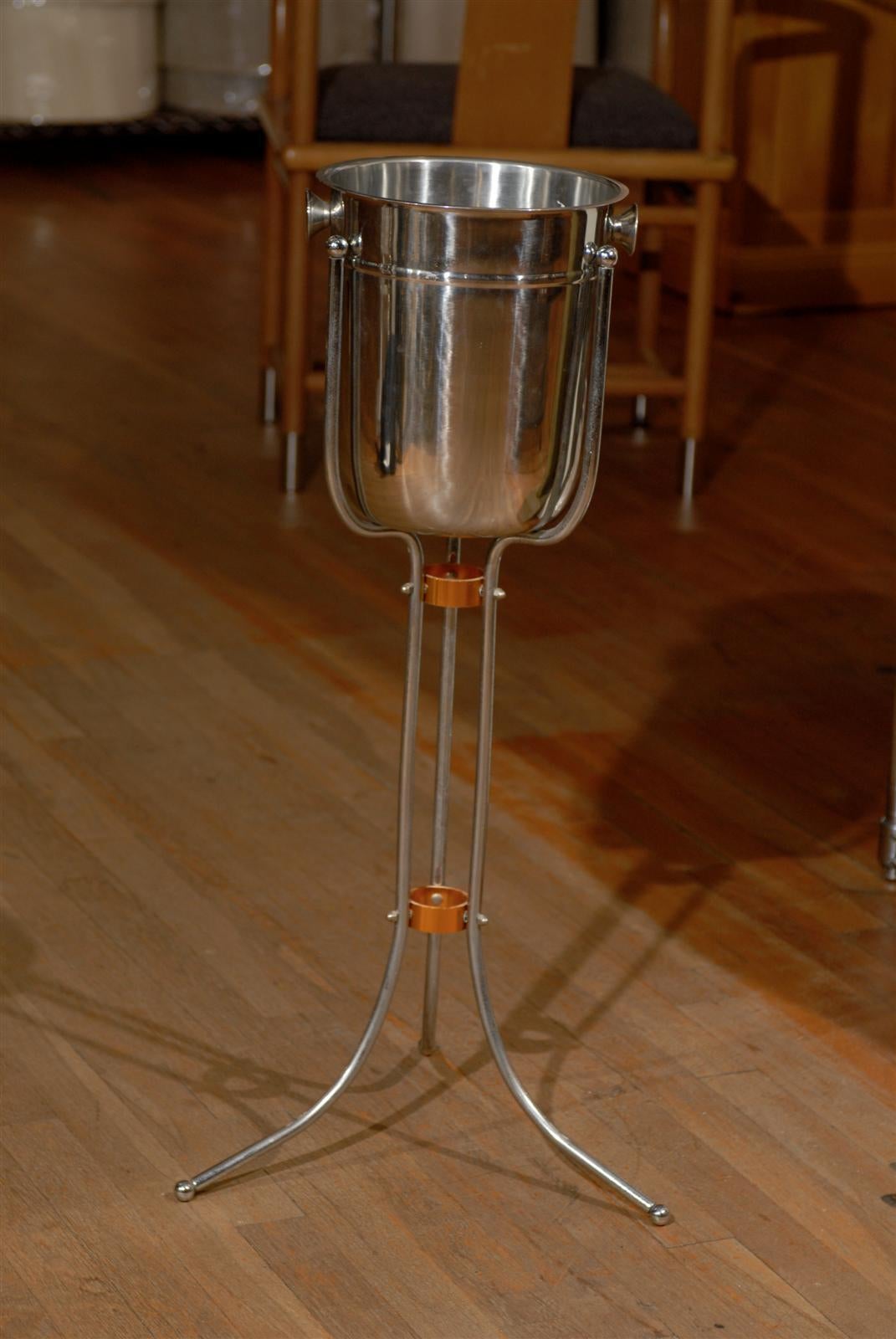 Champagne Cooler on Stand