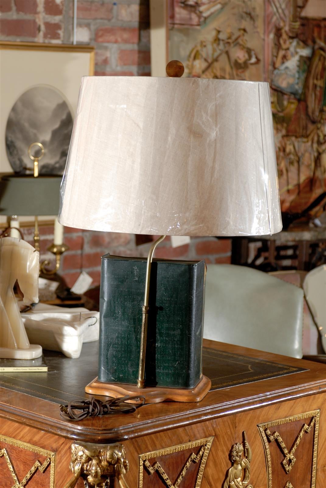 Tea Canister Lamp at 1stDibs