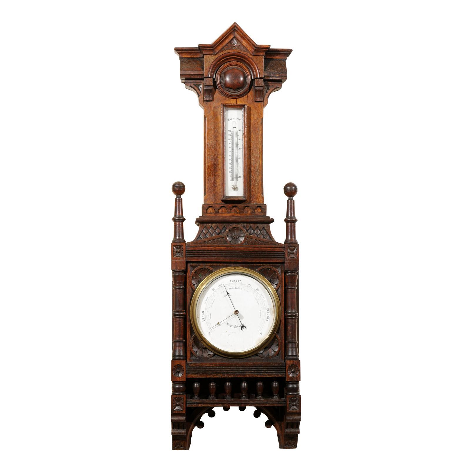 German Black Forest Veranderlich Barometer