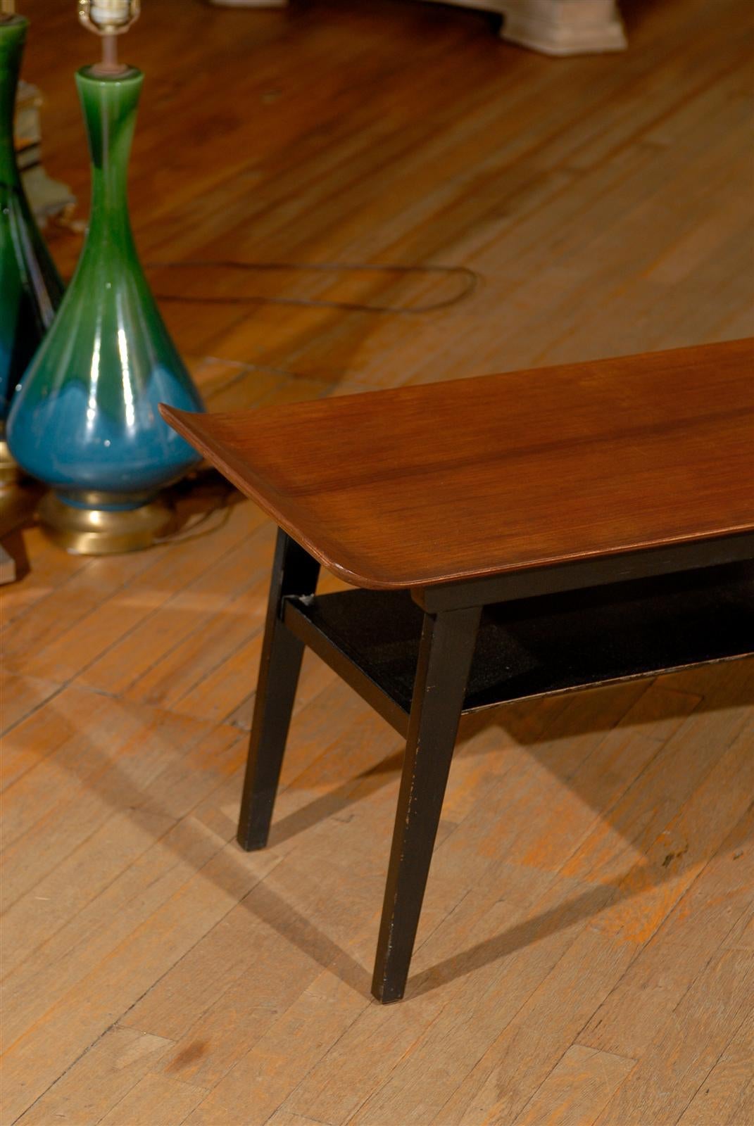 Wood Mid Century Bentwood Coffee Table
