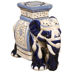 Petite Elephant Garden Stool