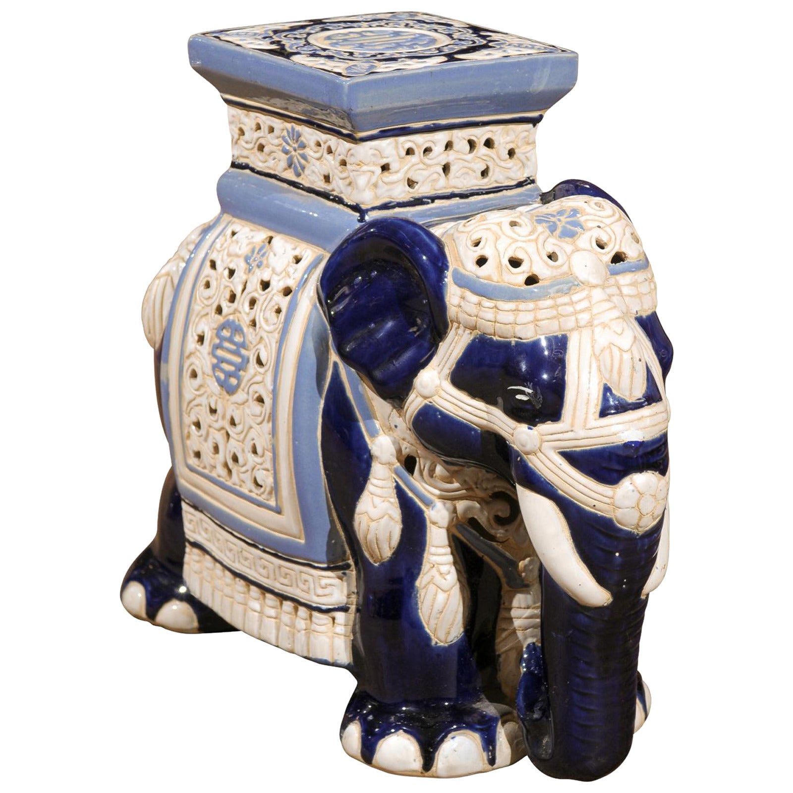 Petite Elephant Garden Stool
