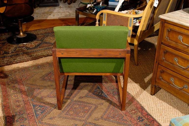 Upholstery Mid Century Arm Chair