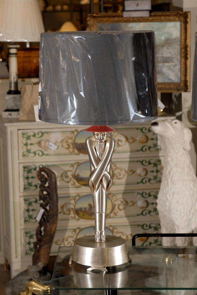 Pair of Art Moderne Lamps by Colonial Premier